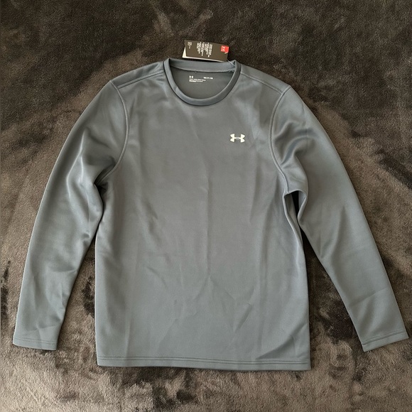 Under Armour Other - NEW Under Armour Men's UA Team Loose Crew Neck Pullover Gray 1362873 Size Small